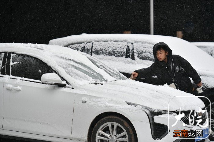 組圖 合肥再迎降雪 記者實(shí)拍合肥街頭