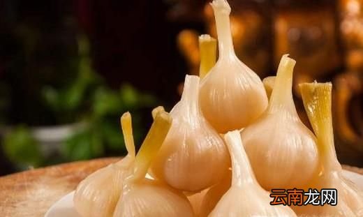 甜味 自制腌大蒜頭