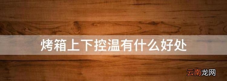 烤箱上下控溫有什么好處