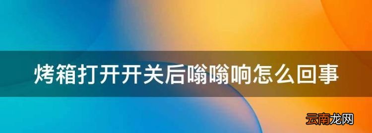 烤箱到點為什么不響了，烤箱打開開關(guān)后嗡嗡響怎么回事