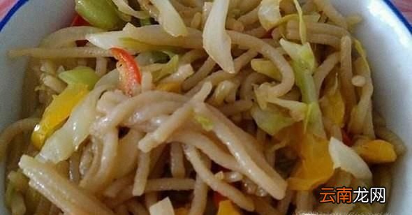 怎么做什錦炒莜面魚